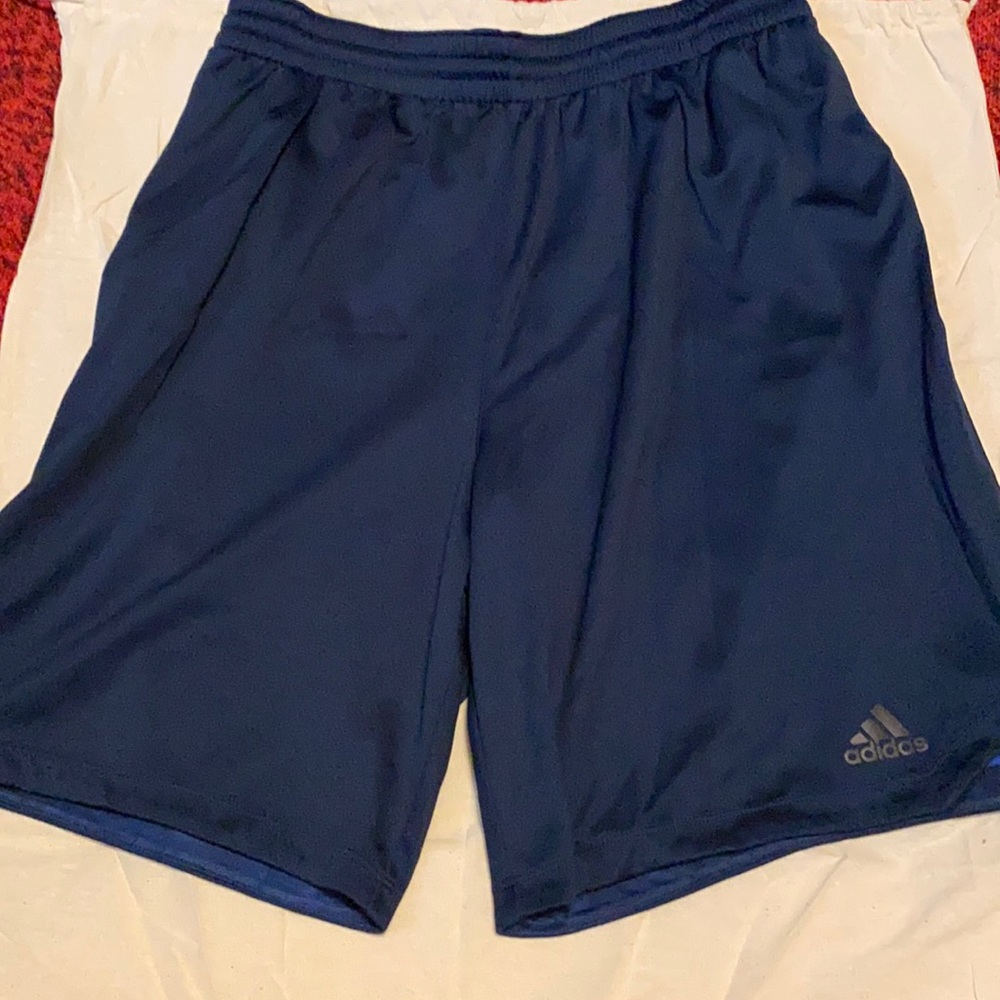 Large adidas men’s athletic shorts